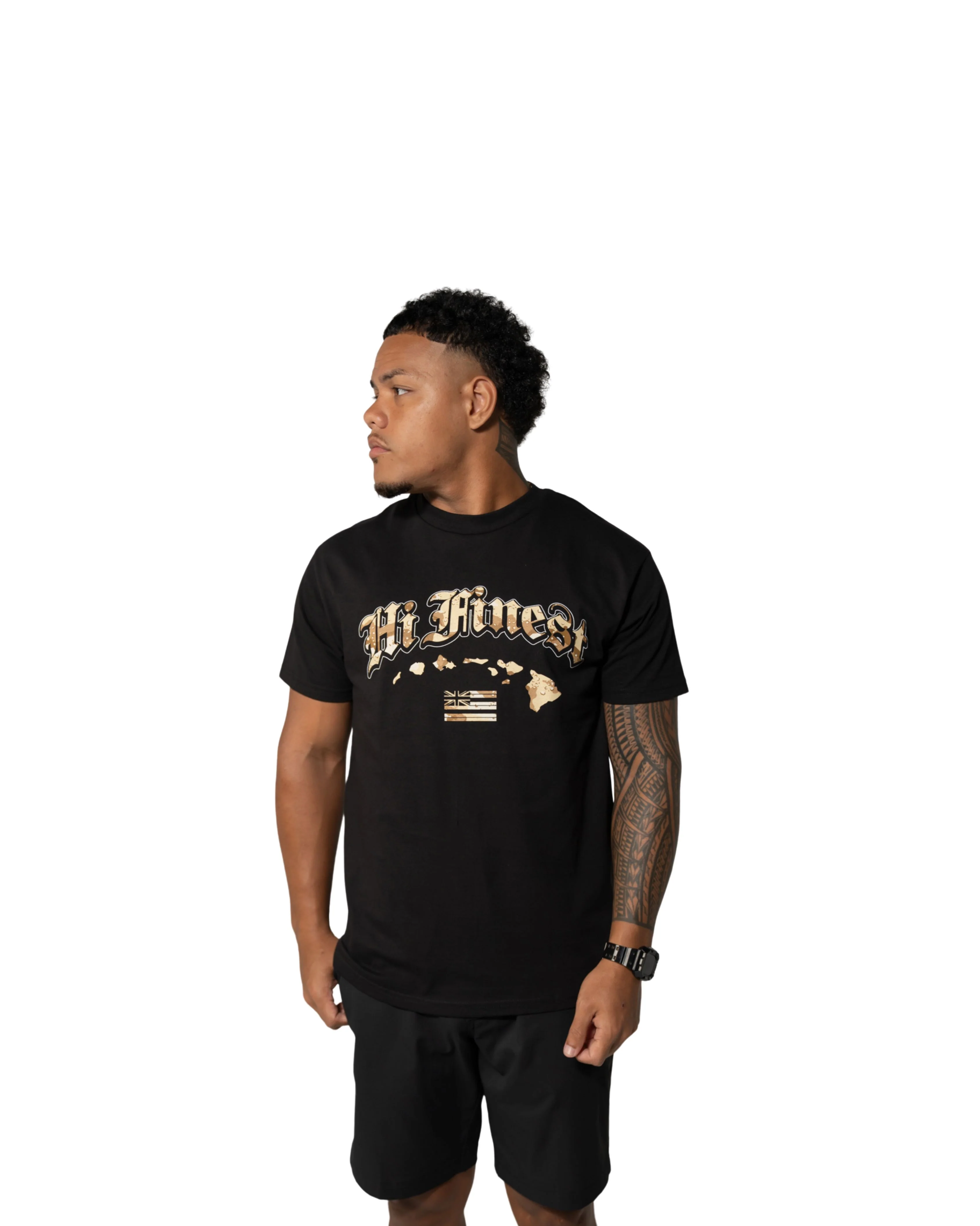 CAMO DESERT OLD ENGLISH T-SHIRT