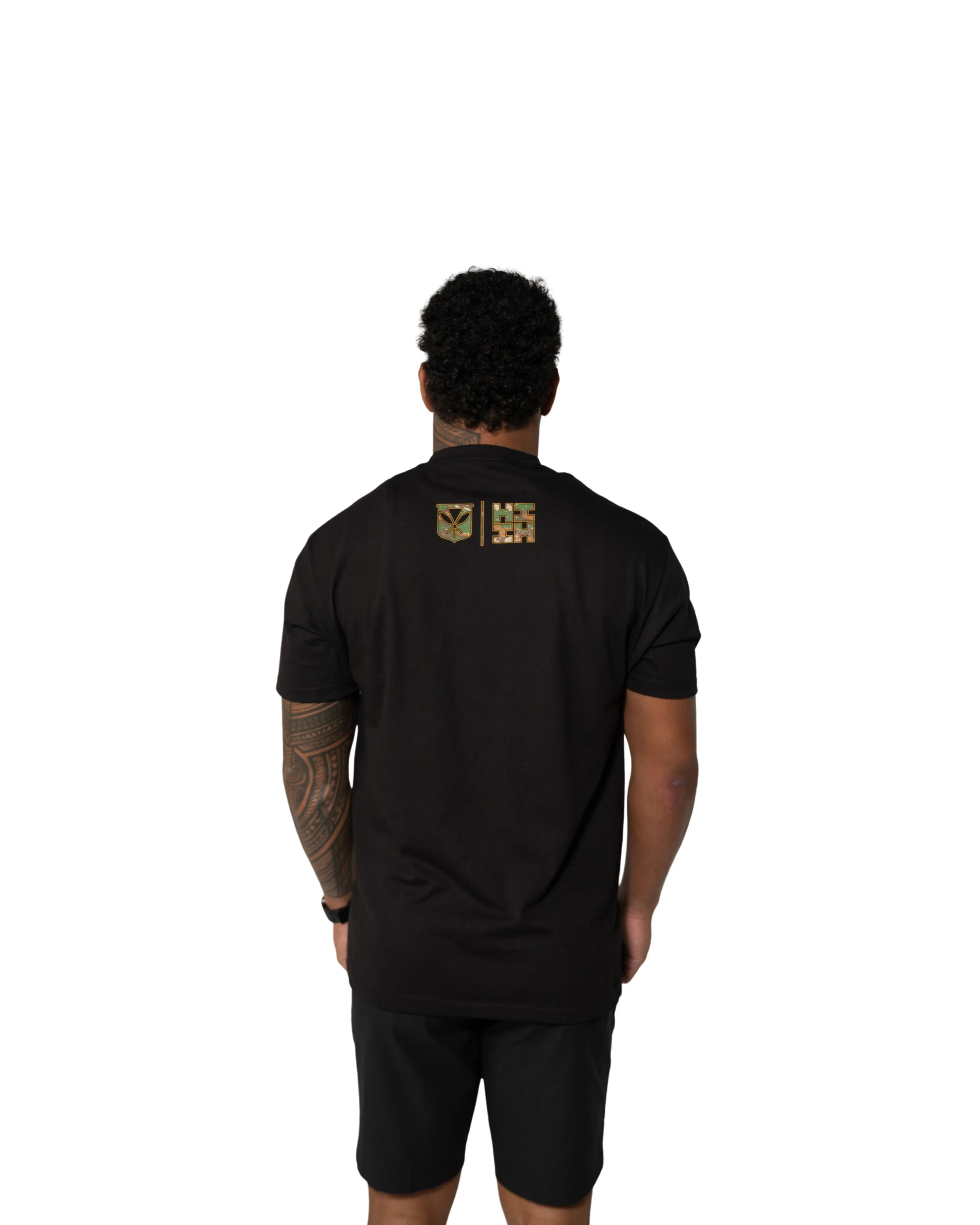 CAMO GREEN OLD ENGLISH T-SHIRT - Image 2