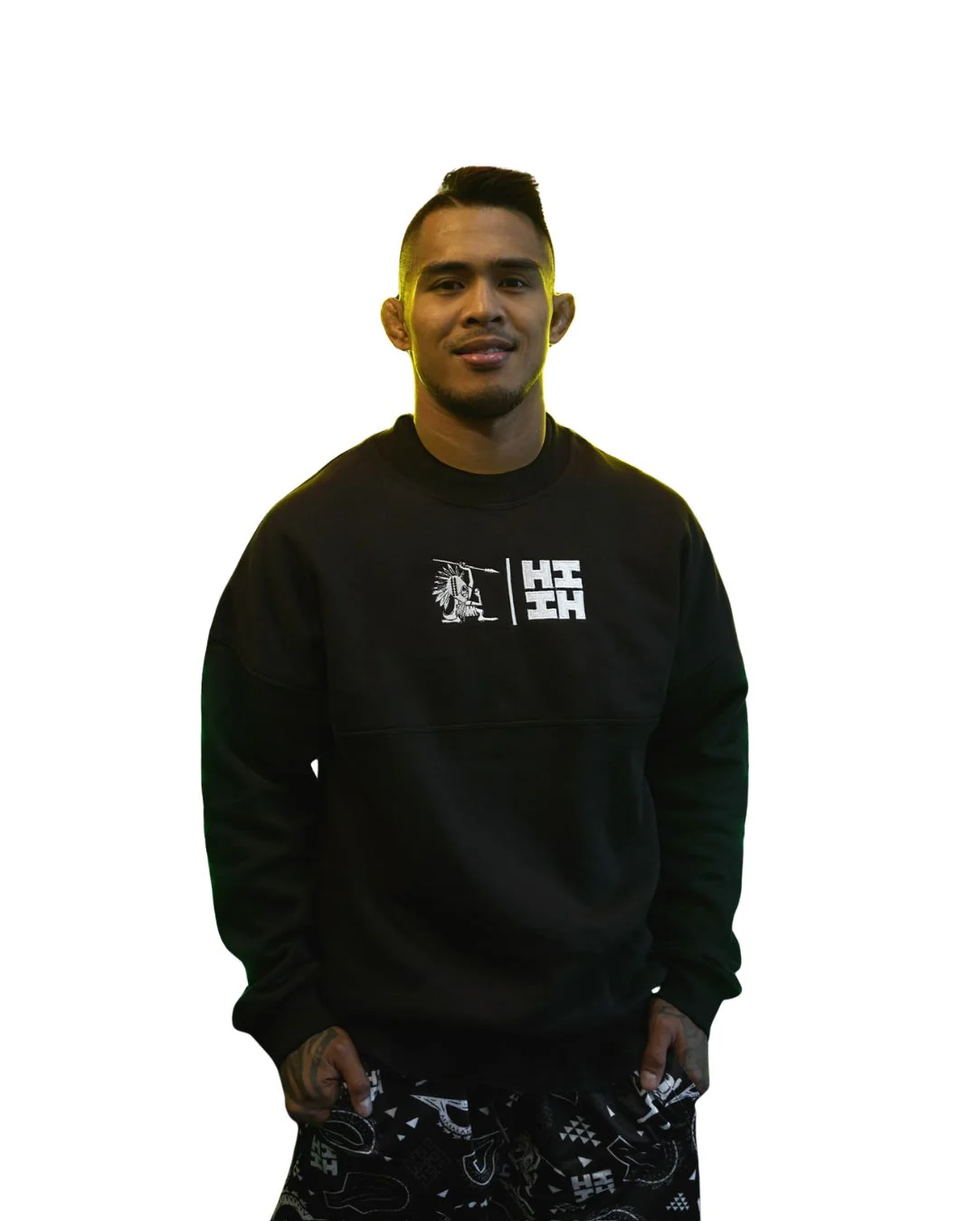 FIGHTING HAWAIIAN CREW NECK SWEATER