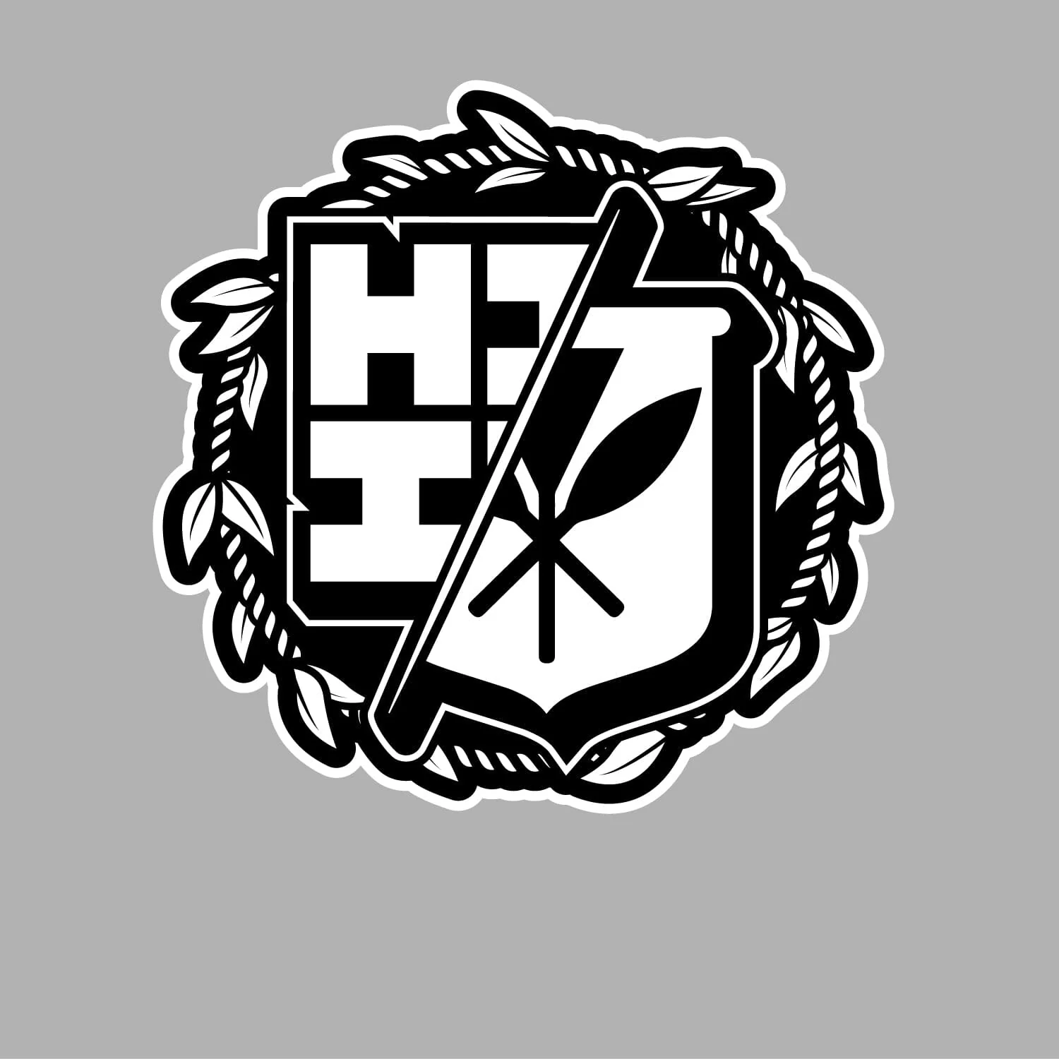 FULL COLOR STICKER - TI-LEAF SPLIT (HOLOGRAPHIC)