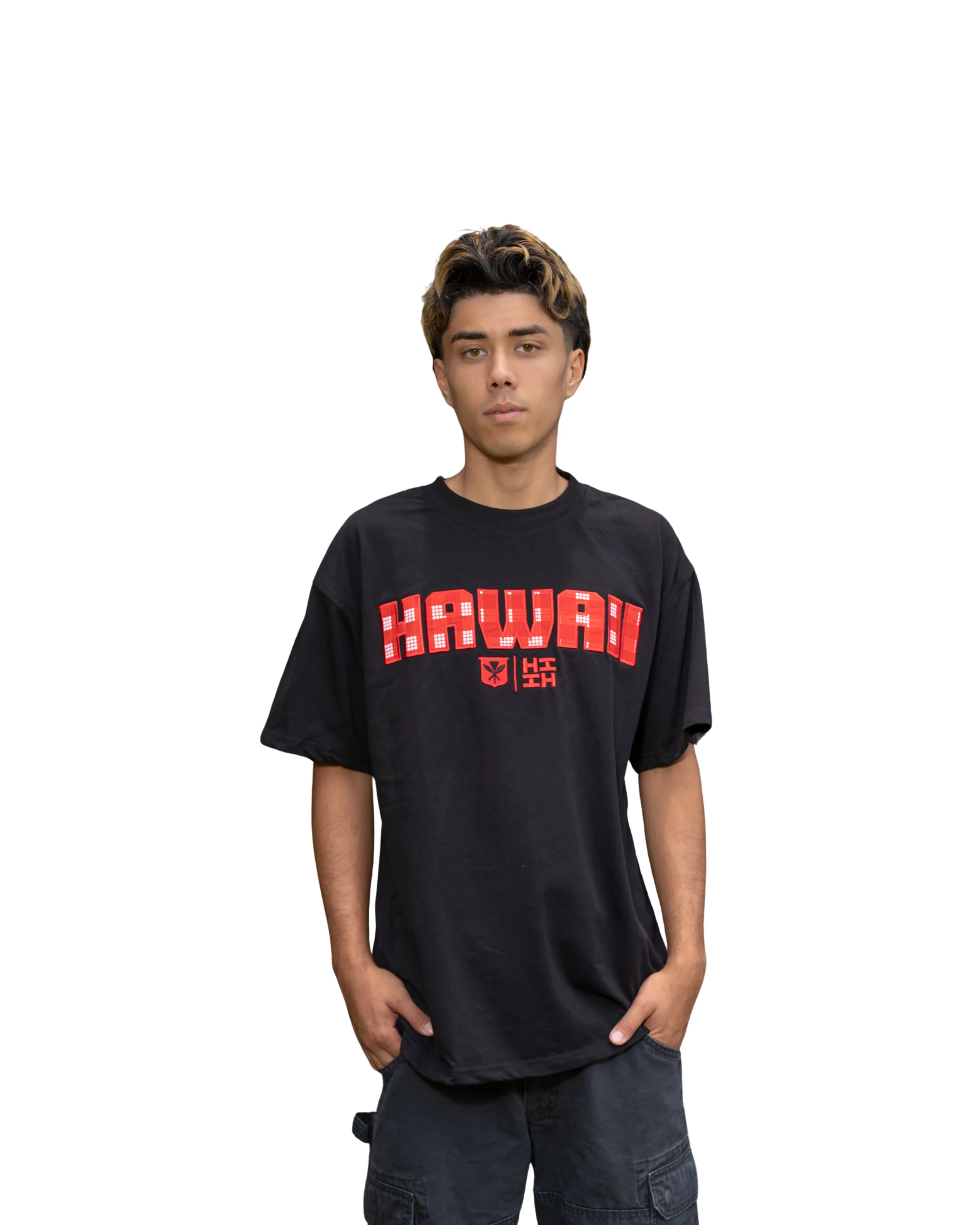 HAWAII RED PALAKA T-SHIRT