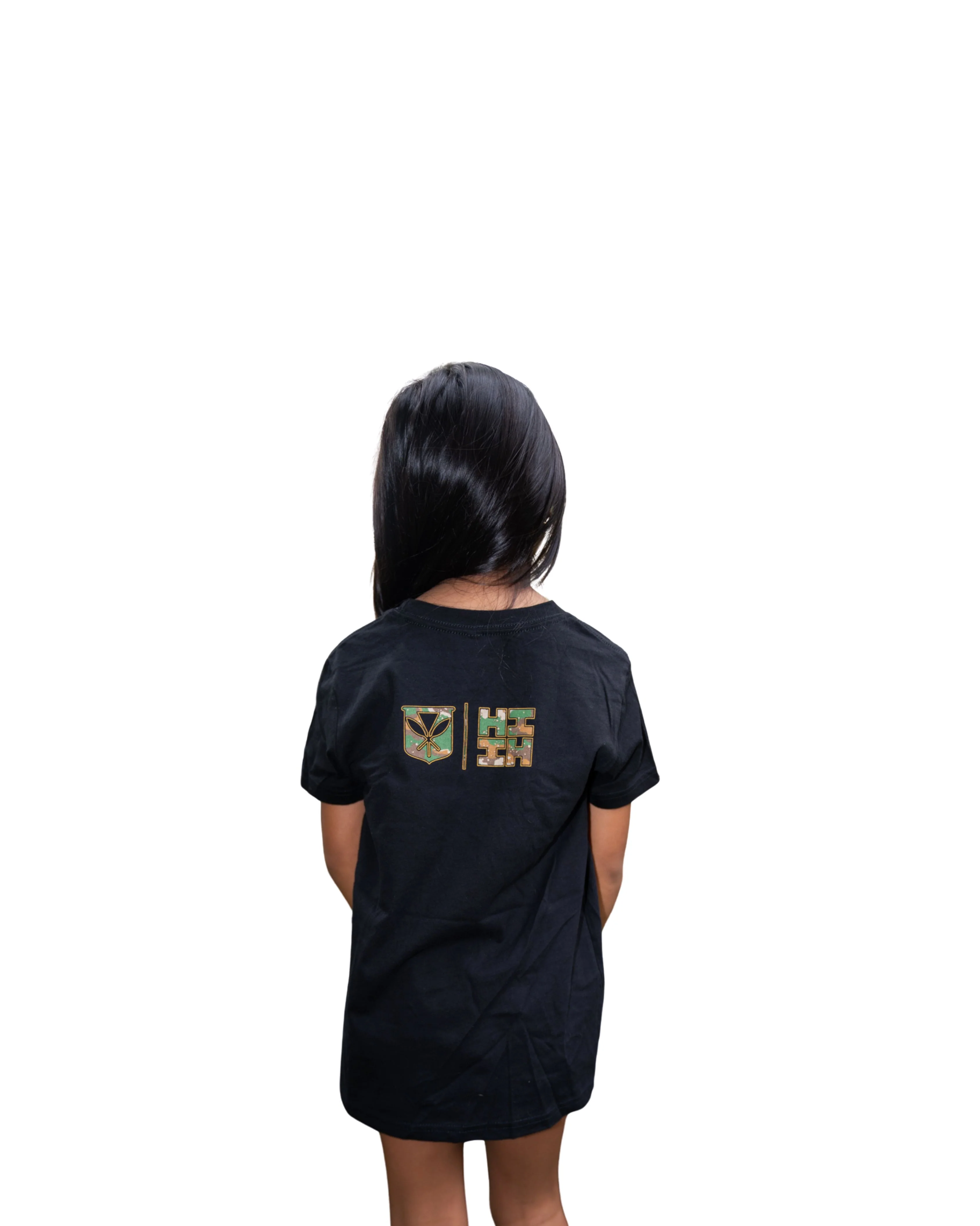 KEIKI CAMO GREEN OLD ENGLISH T-SHIRT - Image 2