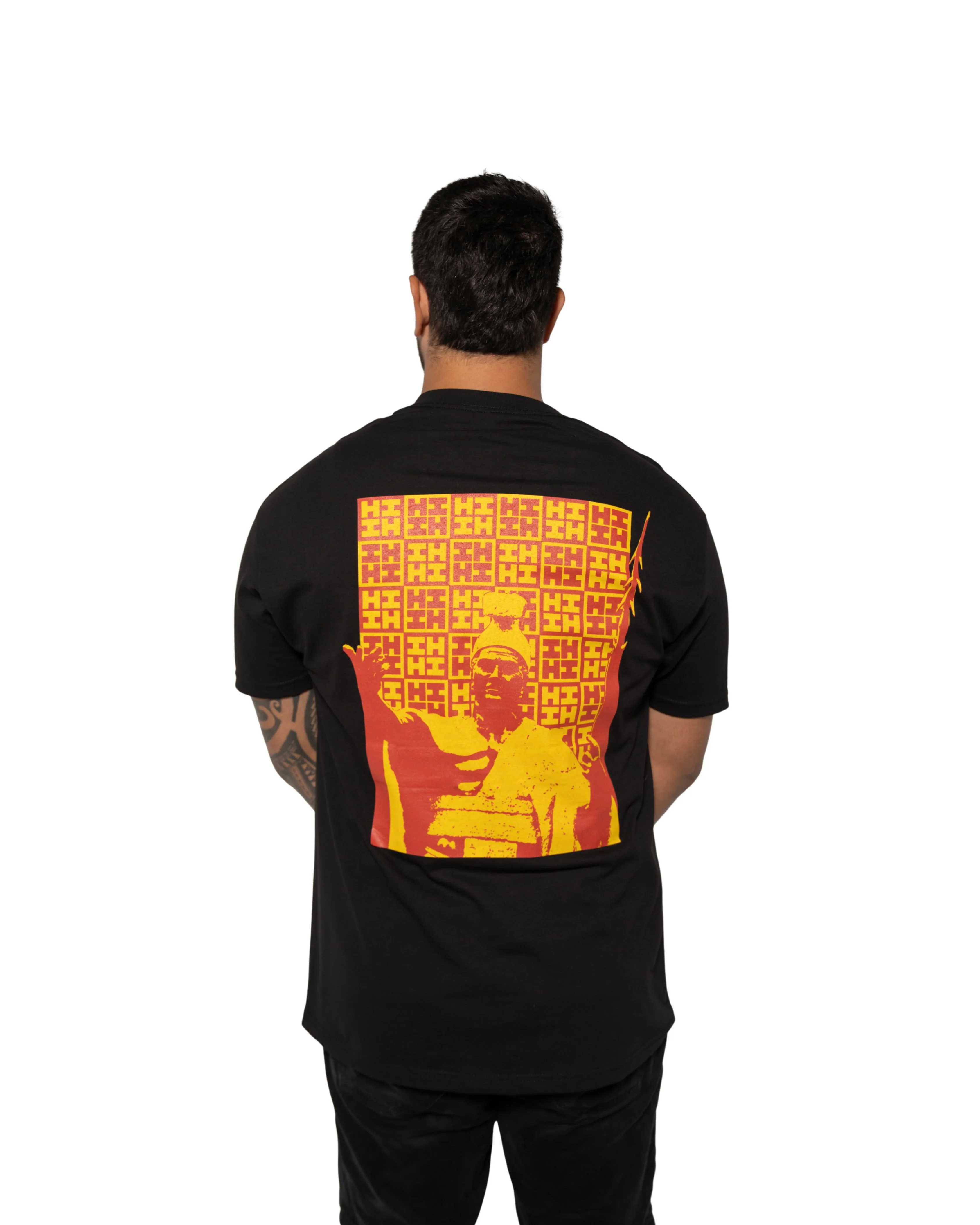KING CHECKERED ALIʻI T-SHIRT