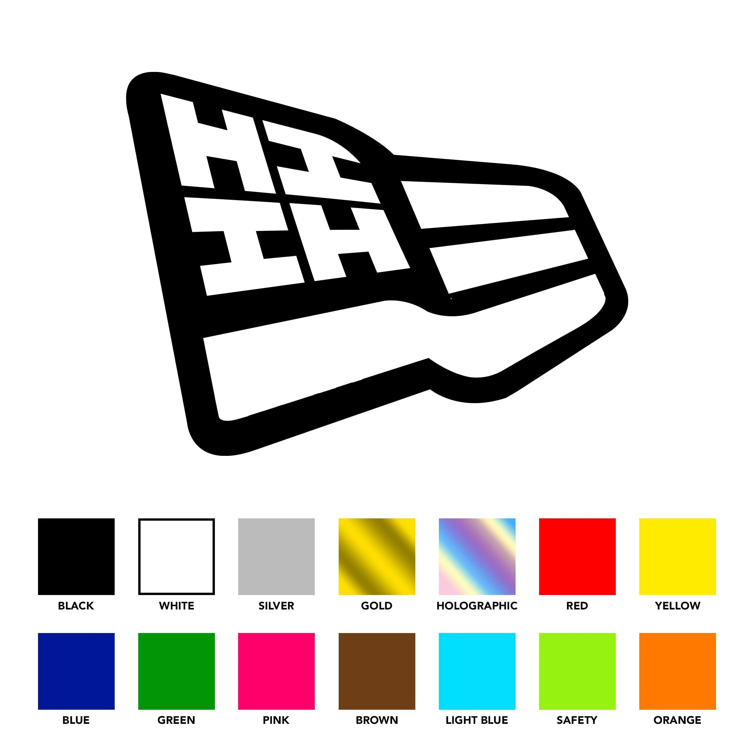NEW ERA FLAG STICKERS (ALL SALES FINAL)