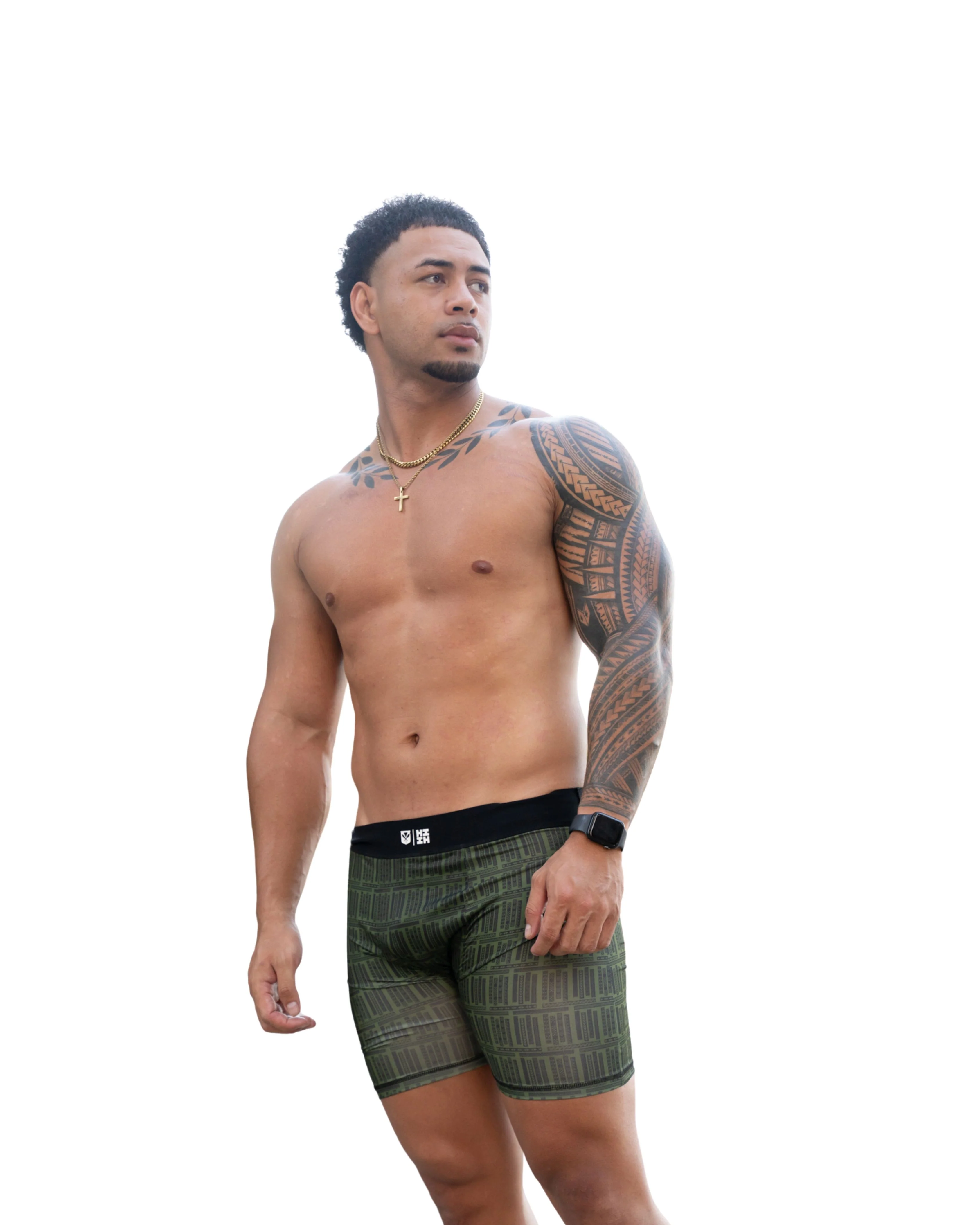 OLIVE KĀPALA MEN'S BOXERS