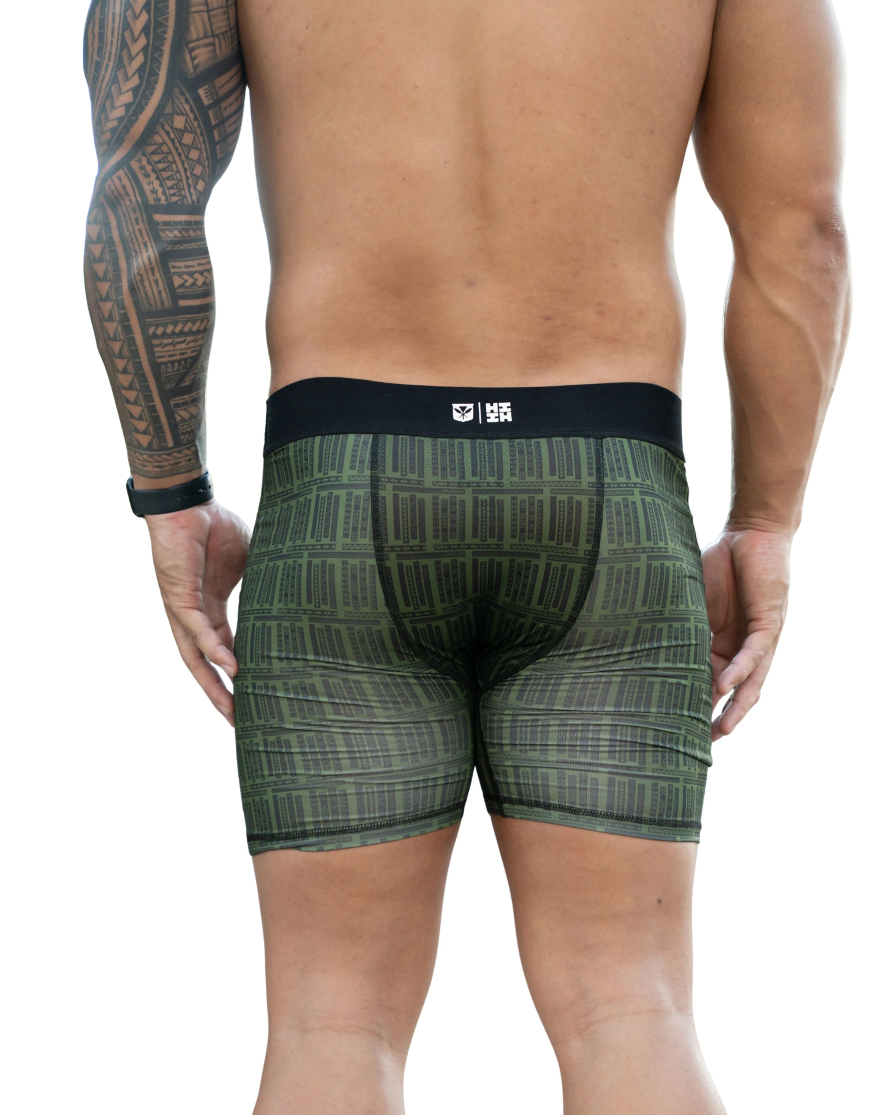OLIVE KĀPALA MEN'S BOXERS - Image 3
