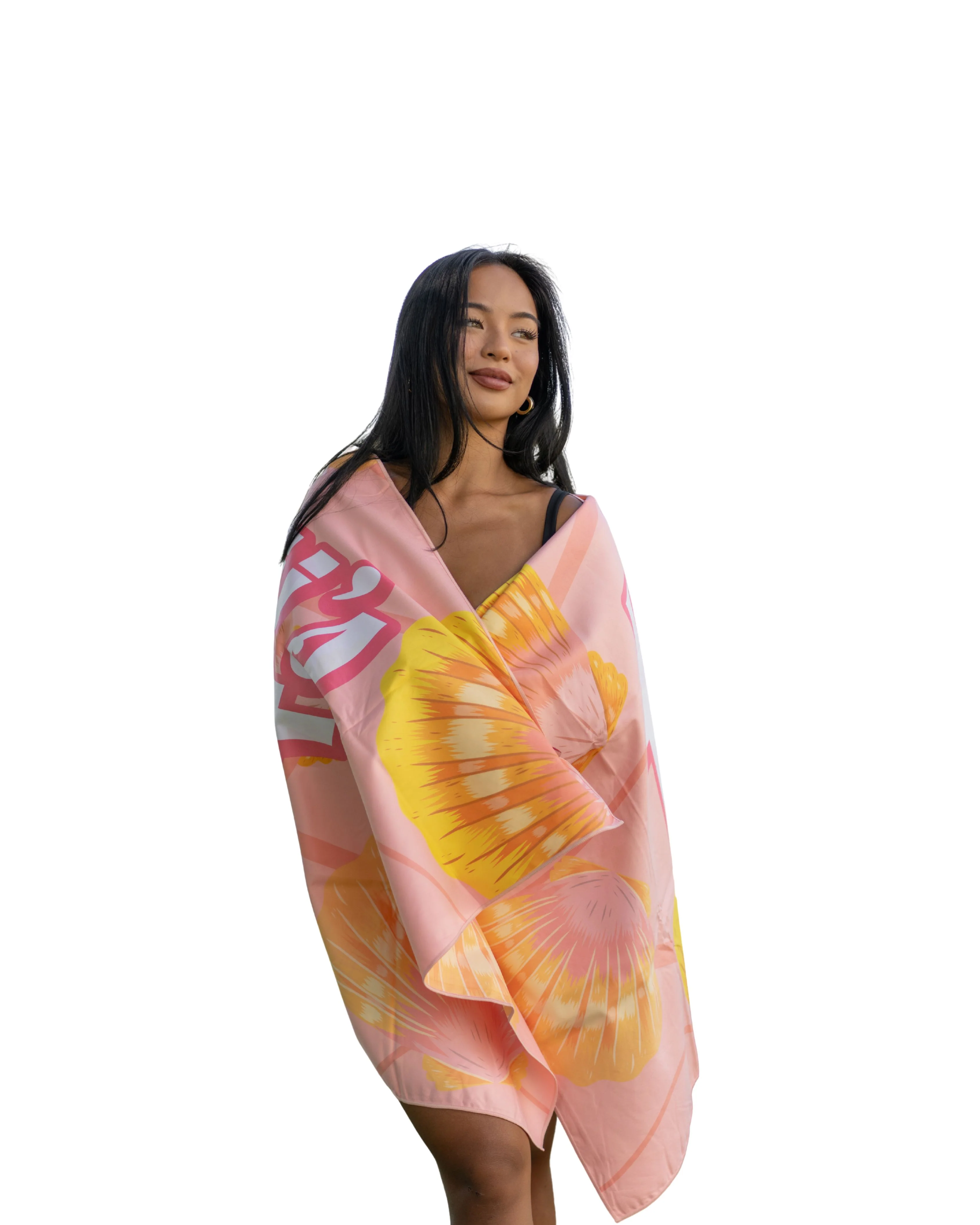PINK SEASHELL TOWEL - Image 2