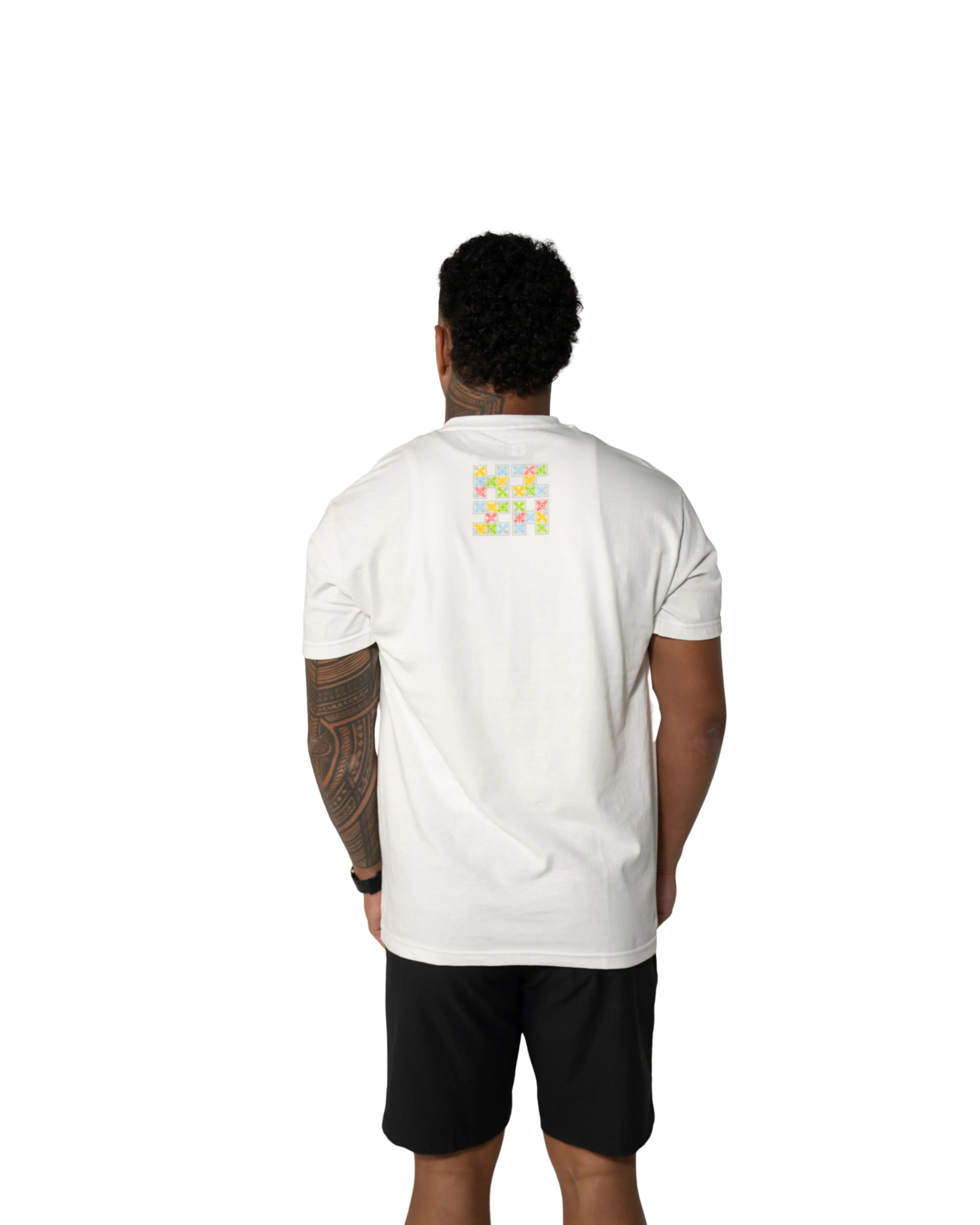 QUILT LOGO WHITE T-SHIRT - Image 2