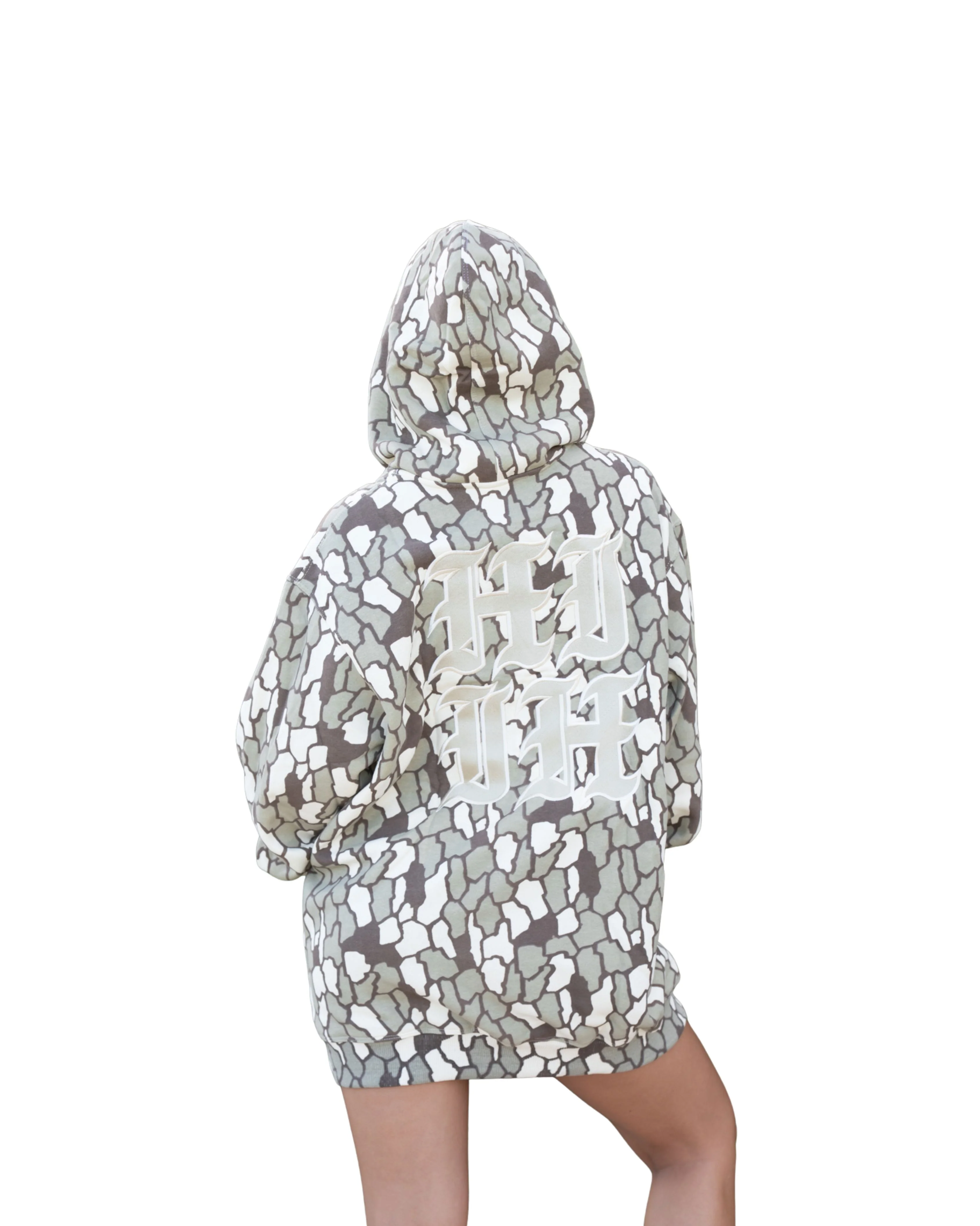 TIMBER TAN CAMO HOODIE - Image 2