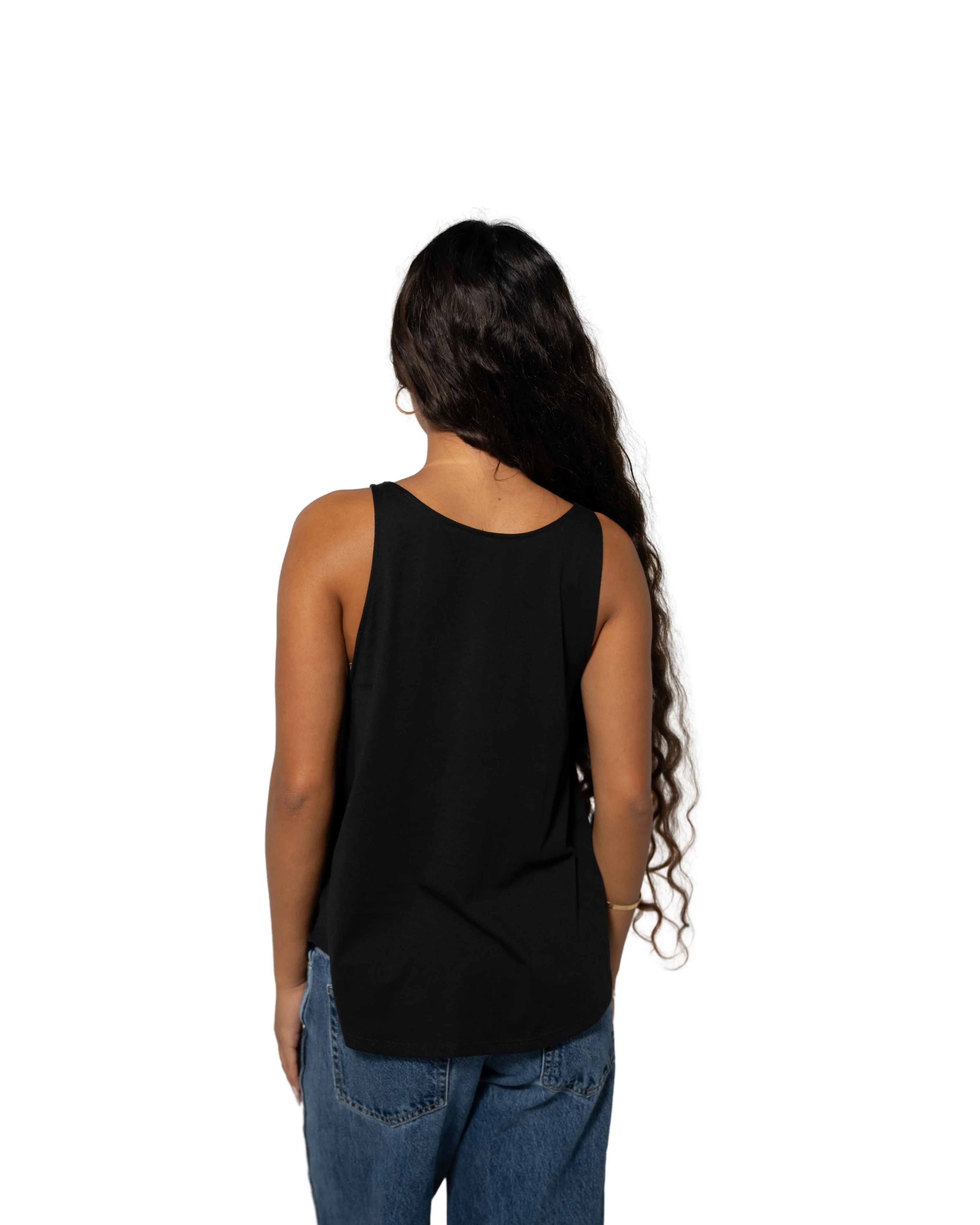 WOMEN'S FLORAL TRI COLOR PINK TEAL TOP - Image 2
