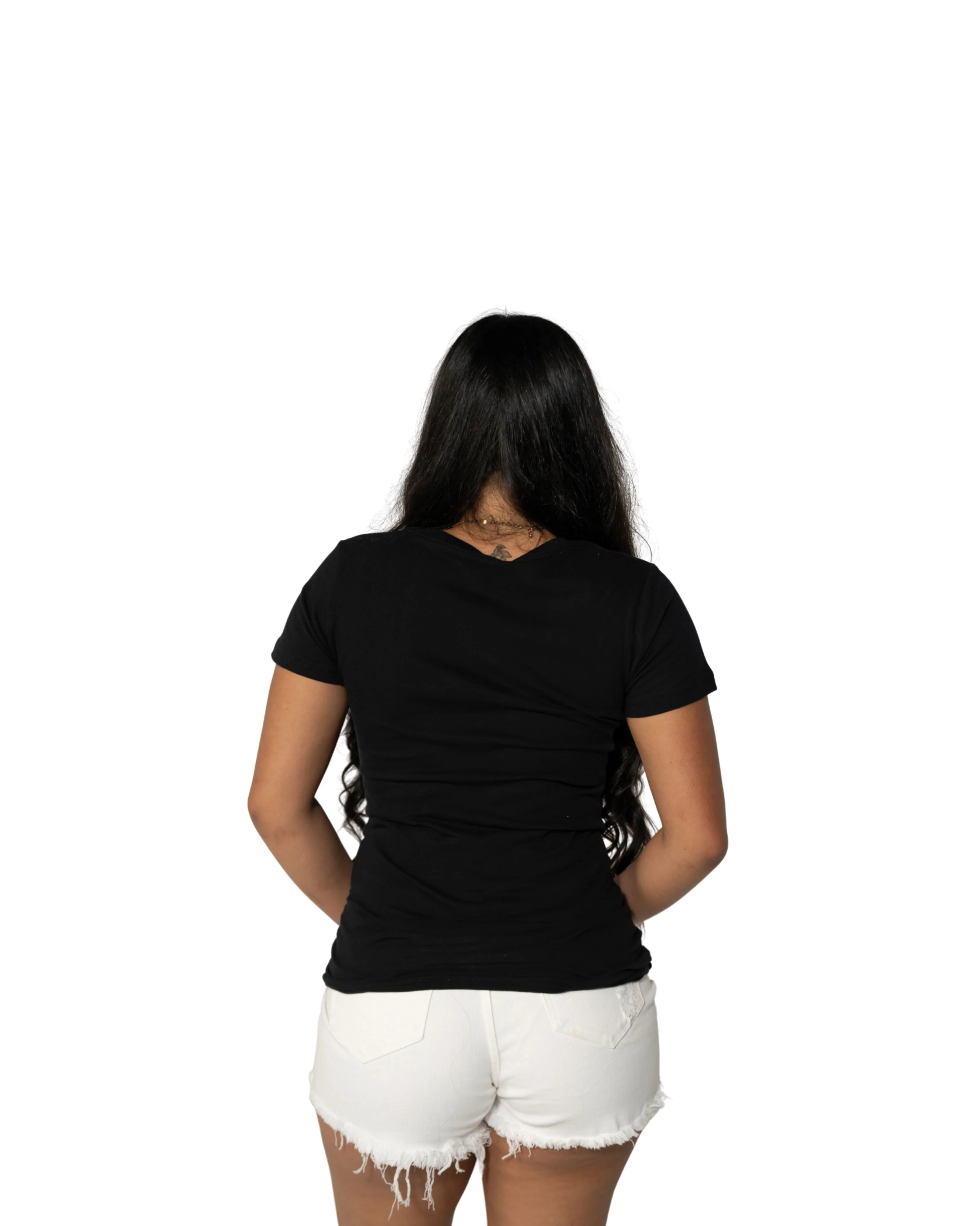 WOMEN'S LOGO COLLAGE GOLD TOP - Image 2